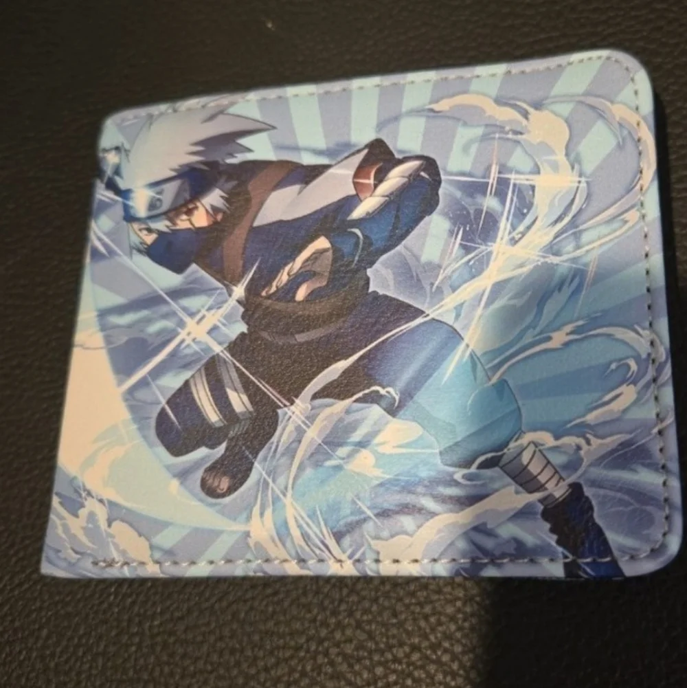 New Naruto kakashi anime manga leather wallet